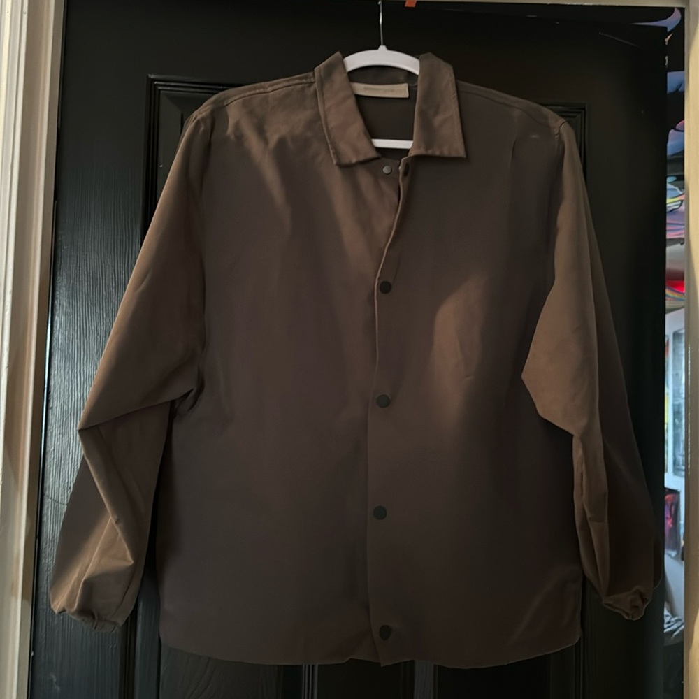 Gray Essentials jacket men’s